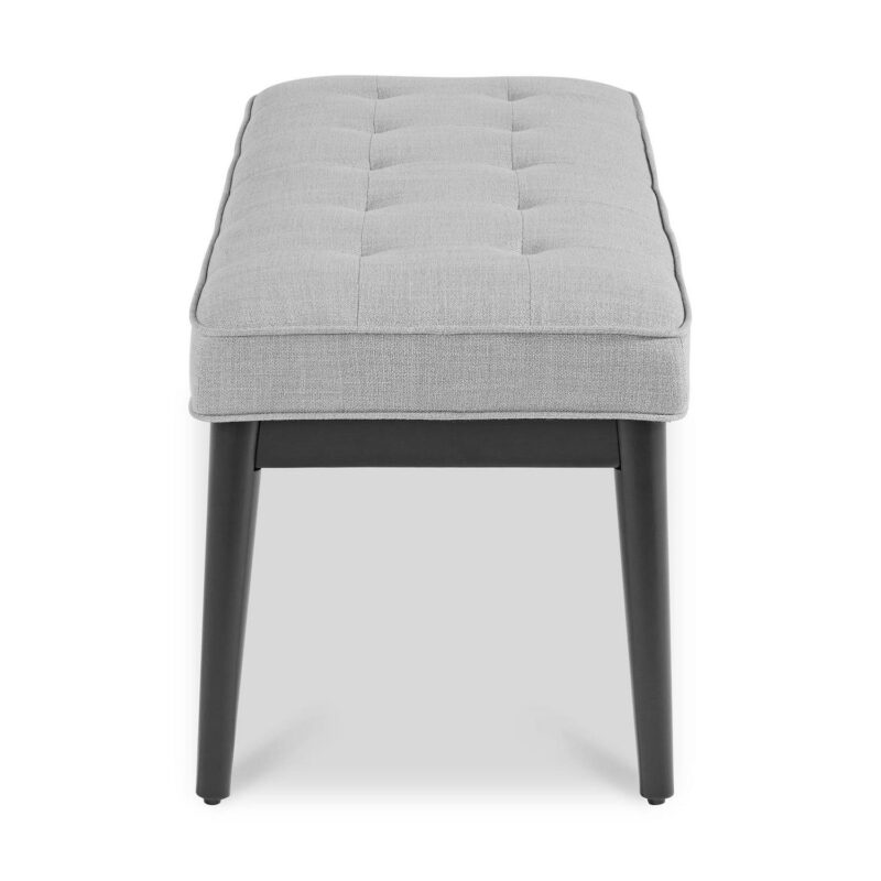 Better Homes and Gardens Colton 44  Upholstered Accent Bench, Gray - Image 6