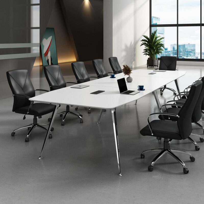 Boss Office Products Black Contemporary Ergonomic Adjustable Height Swivel Upholstered Executive Chair - Image 8