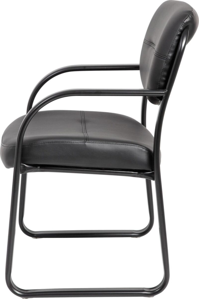 Boss Office Products Black Reception Chair - Image 6