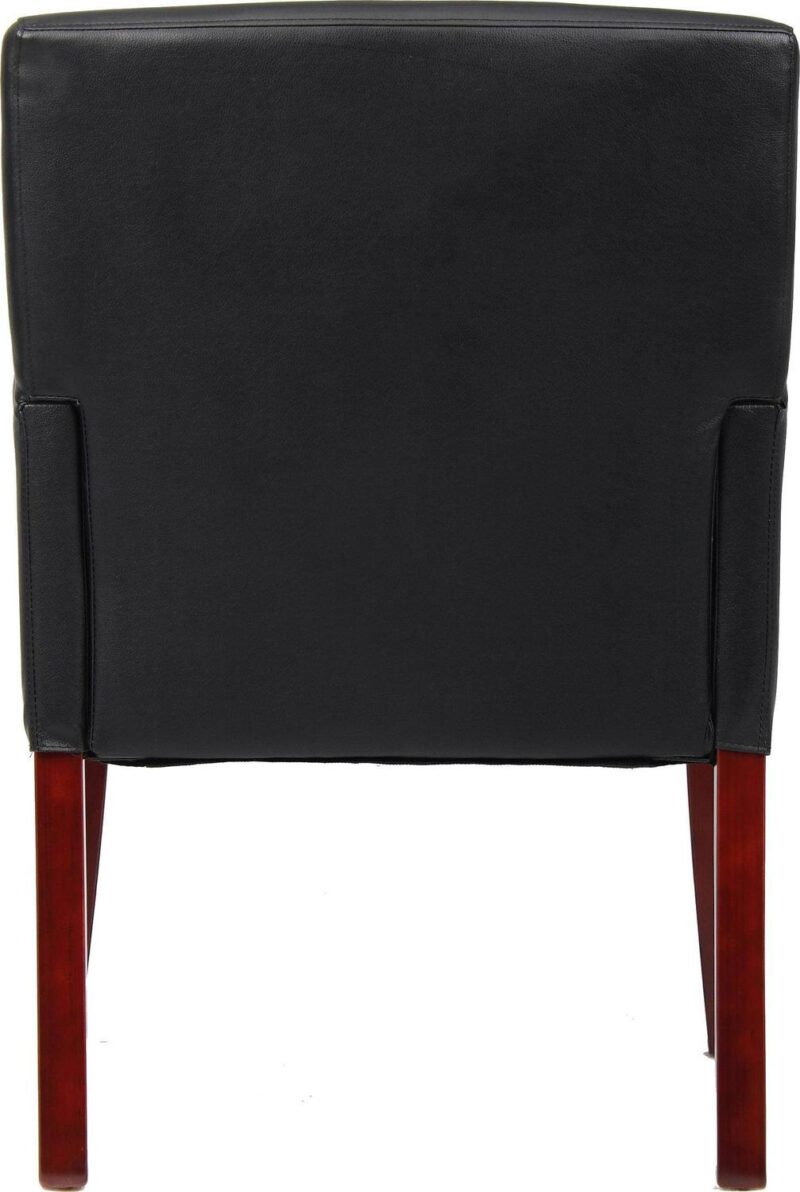 Boss Office Products Black Contemporary Ergonomic Upholstered Task Chair - Image 3
