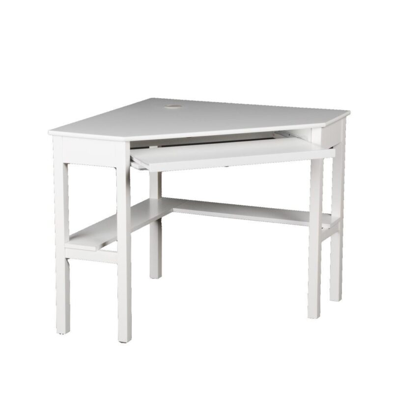 Boston Loft Furnishings 48-Inches White Modern/Contemporary Birch Corner desk - Image 6