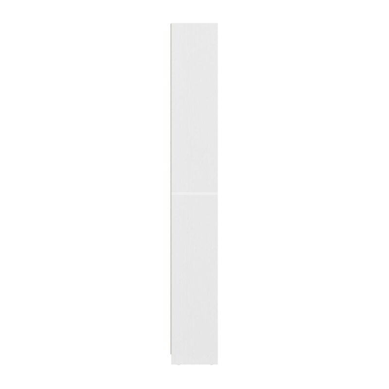 Brentwood Valley Designs Dante White Composite 5 -Shelf Bookcase ( 25-Inches W x 71-Inches H x 9-Inches D ) Finished - Image 4