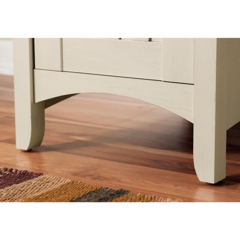 Bush Furniture Salinas 60-Inches White Modern/Contemporary L-shaped desk - Image 4