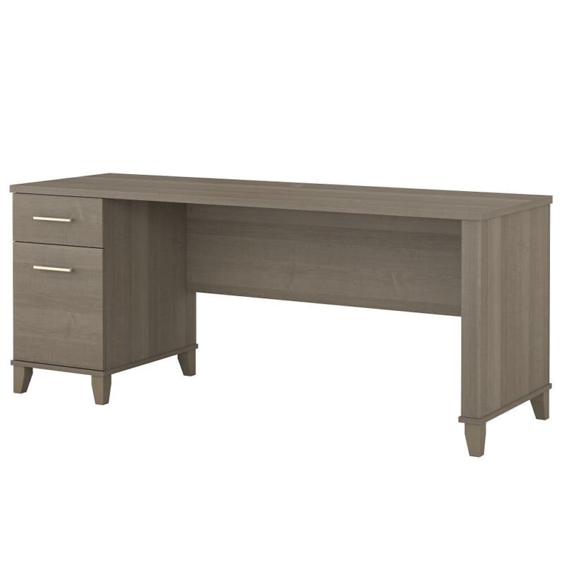 Bush Furniture Somerset 71.02-Inches Gray Standing desk