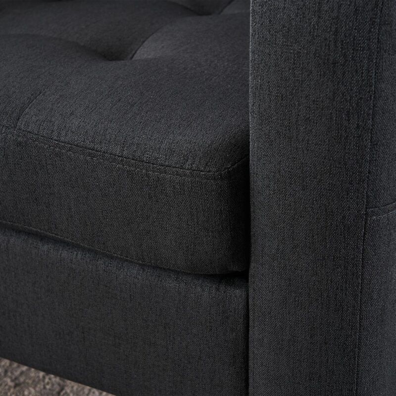 Bybafun Casual Gray Accent Chair - Image 6