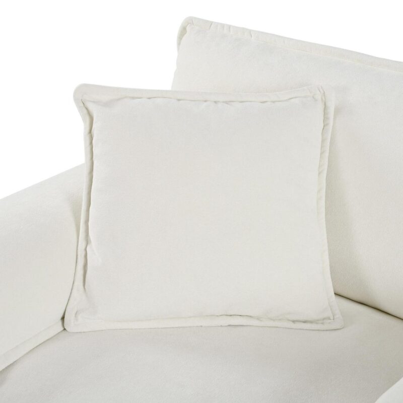 Bybafun Country Beige for sofa chair Chenille Club Chair - Image 13