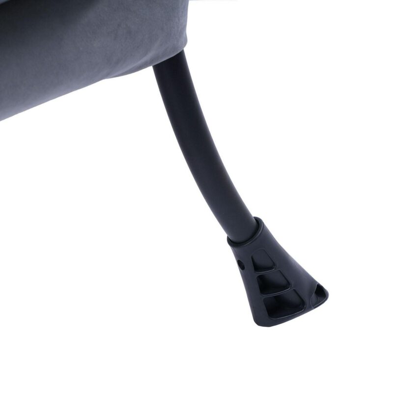 Bybafun Midcentury Light Gray Accent Chair - Image 11