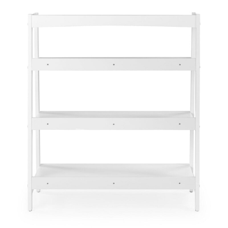 Camaflexi Mid-Century Modern White Wood 3 -Shelf Ladder Bookcase ( 36-Inches W x 43.5-Inches H x 14.875-Inches D ) Finished - Image 8