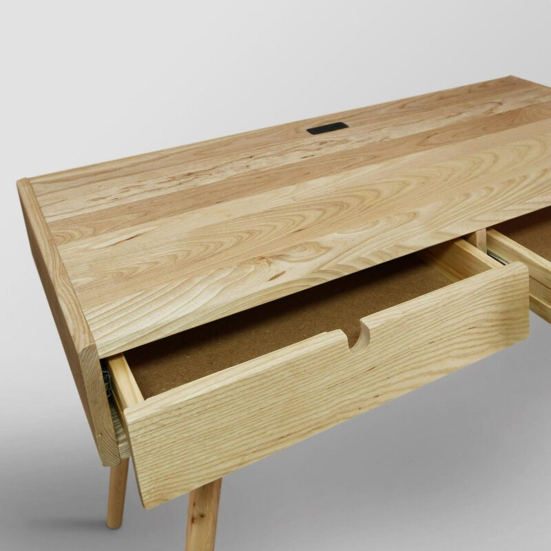 Casual Home Freedom 40-Inches Brown Modern/Contemporary Oak Computer desk - Image 9
