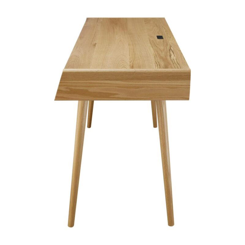 Casual Home Freedom 40-Inches Brown Modern/Contemporary Oak Computer desk - Image 3