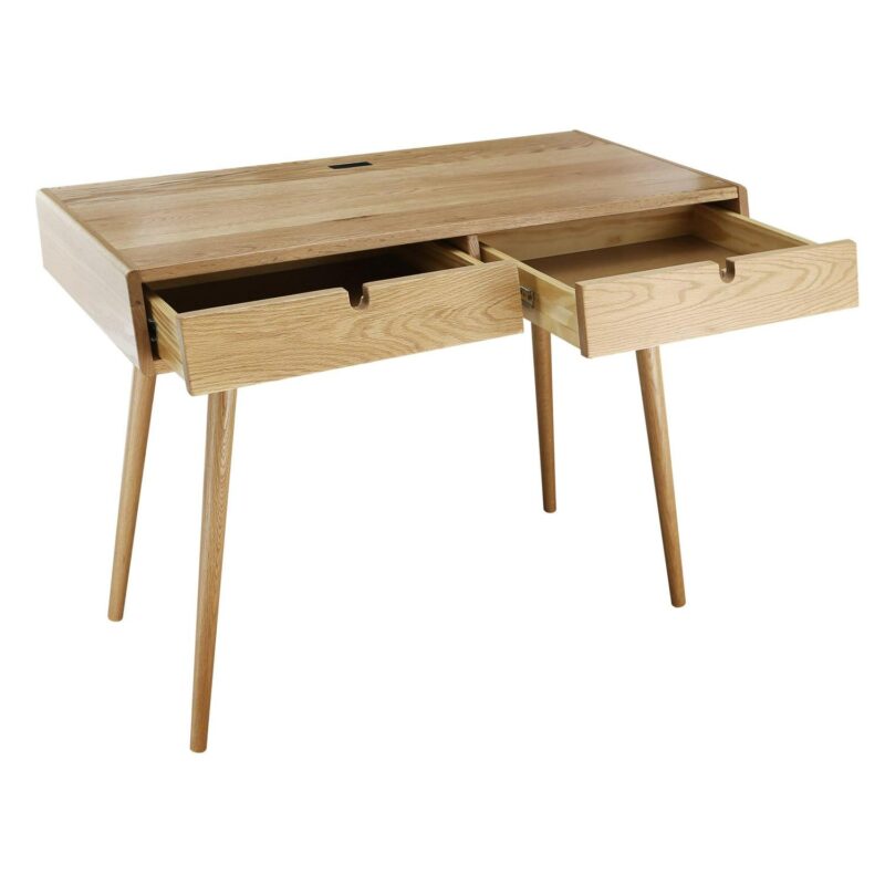 Casual Home Freedom 40-Inches Brown Modern/Contemporary Oak Computer desk - Image 4