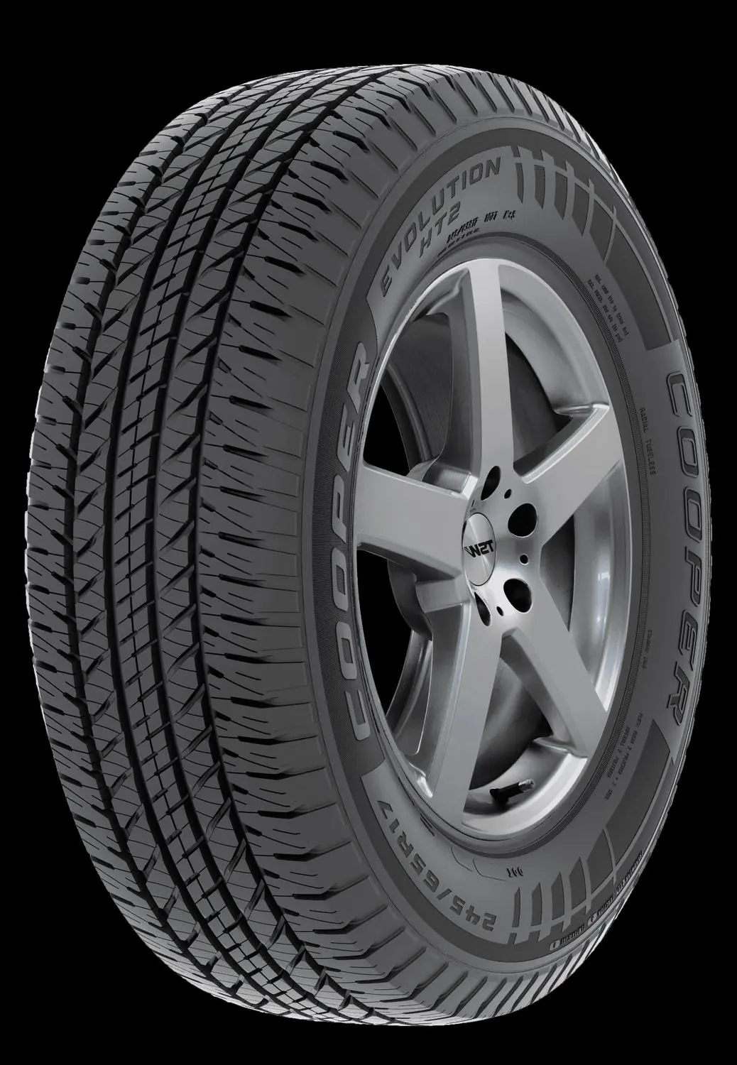 Cooper Evolution HT2 285/45R22 114H All-Terrain Tire 1 Cooper Evolution HT2 285/45R22 114H All-Terrain Tire