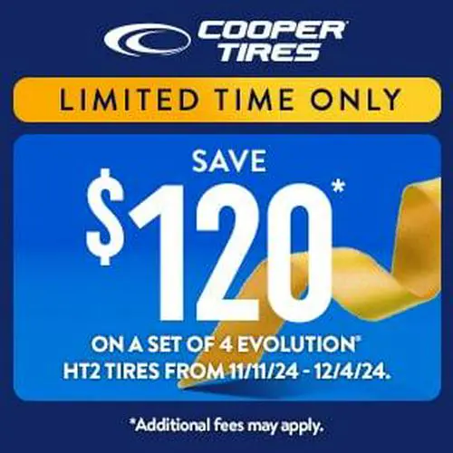 Cooper Evolution HT2 285/45R22 114H All-Terrain Tire 6 Cooper Evolution HT2 285/45R22 114H All-Terrain Tire - Image 6