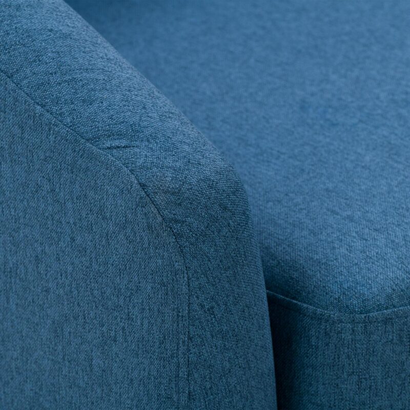CorLiving Elewood Modern Blue Club Chair - Image 2