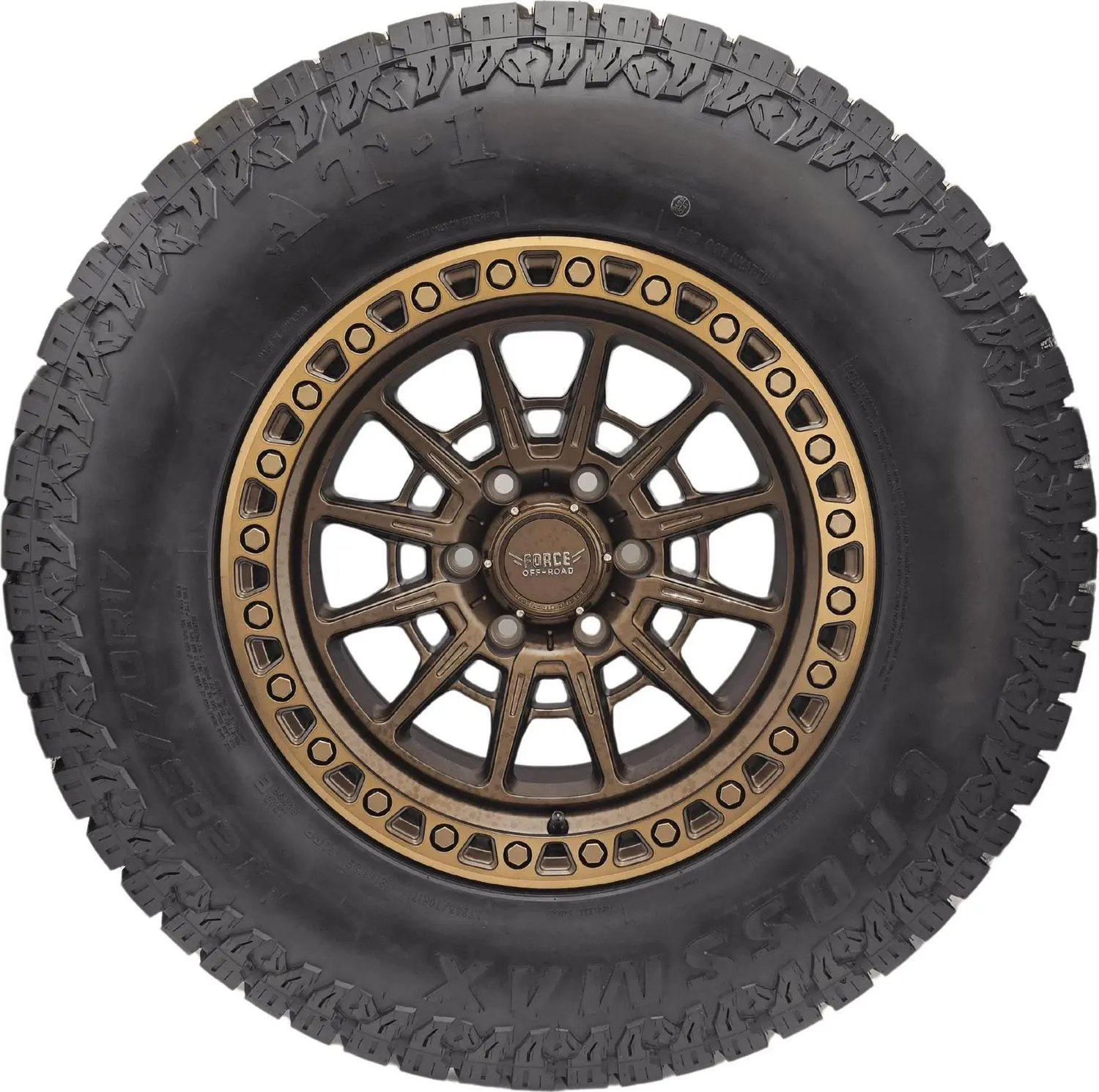 Crossmax AT-1 LT245/75R17-10 121/118S All Terrain Tire 3 Crossmax AT-1 LT245/75R17-10 121/118S All Terrain Tire - Image 3