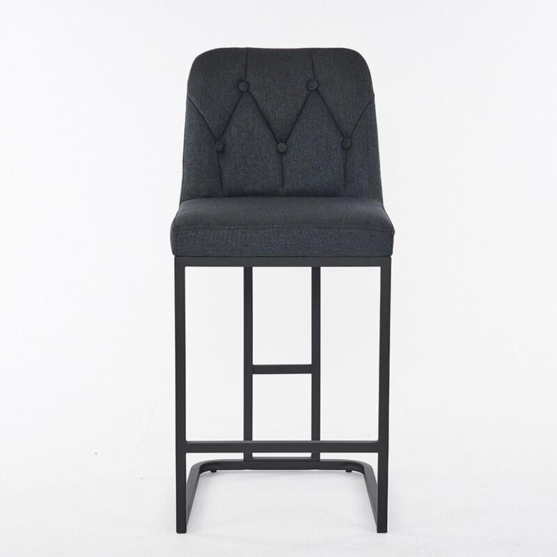 Damerin Modern Gray Accent Chair - Image 5