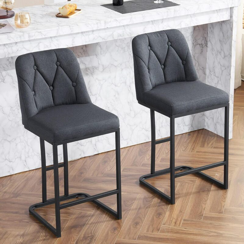 Damerin Modern Gray Accent Chair - Image 13