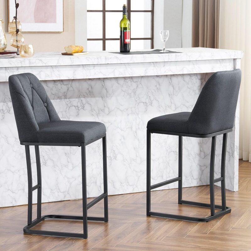 Damerin Modern Gray Accent Chair - Image 11