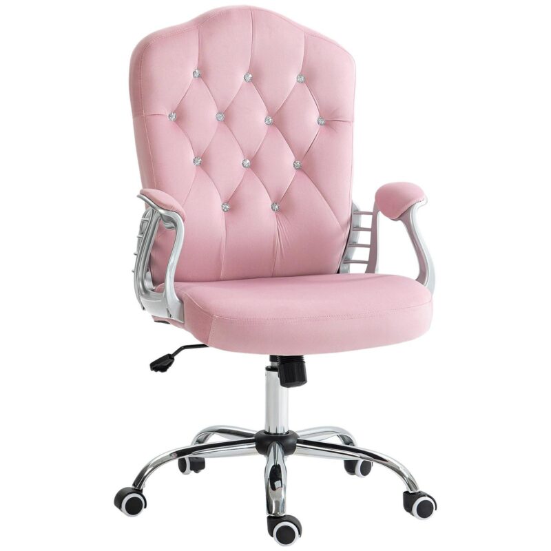 Damerin Modern Pink Swivel Accent Chair
