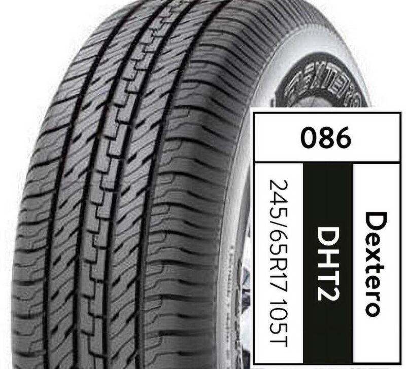 Dextero DHT2 Tire P245/65R17 105T Fits: 2004 Jeep Grand Cherokee Overland, 2019 Jeep Cherokee Trailhawk Elite - Image 5