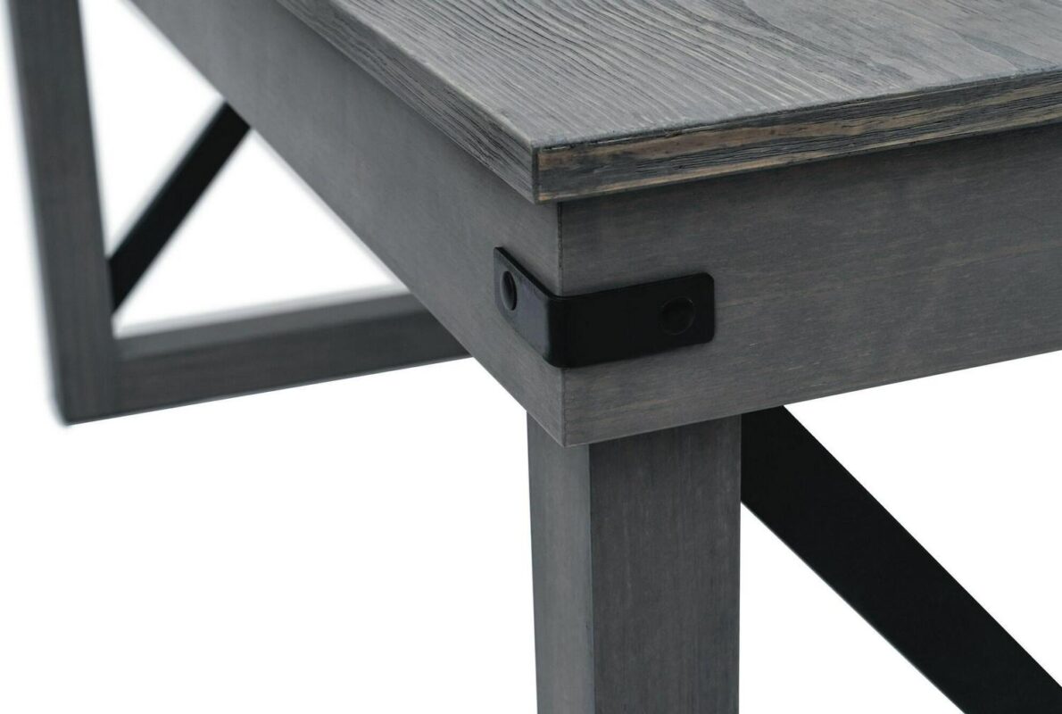 DuraMax Building Products Felix 62-Inches Gray Modern/Contemporary Computer desk - Image 6