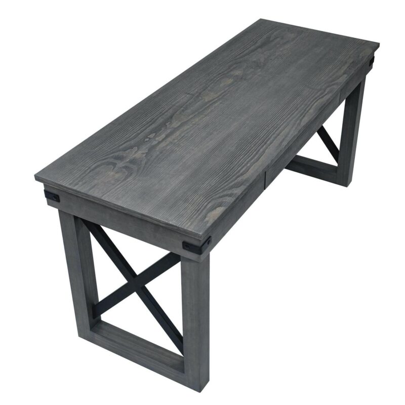 DuraMax Building Products Felix 62-Inches Gray Modern/Contemporary Computer desk - Image 3