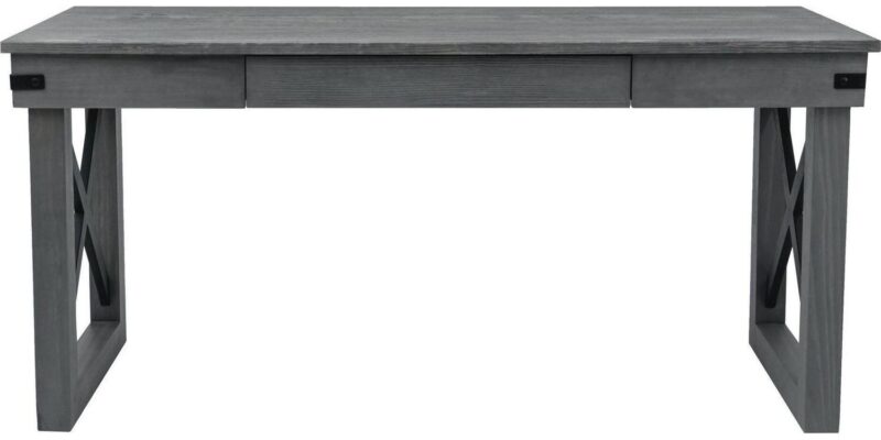 DuraMax Building Products Felix 62-Inches Gray Modern/Contemporary Computer desk - Image 4