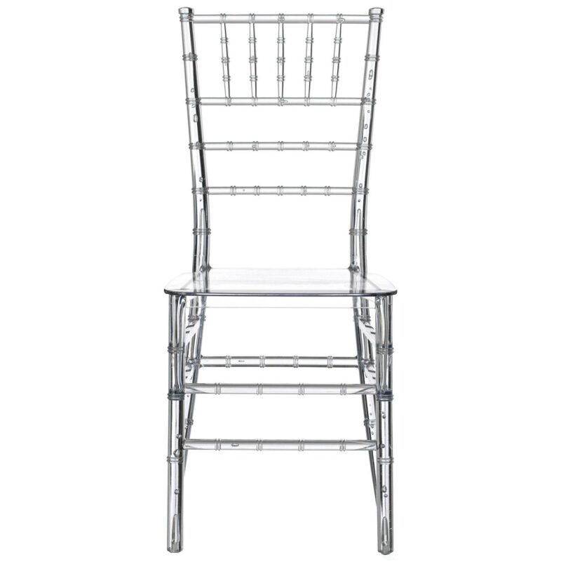 FABULAXE Modern Clear Accent Chair - Image 5
