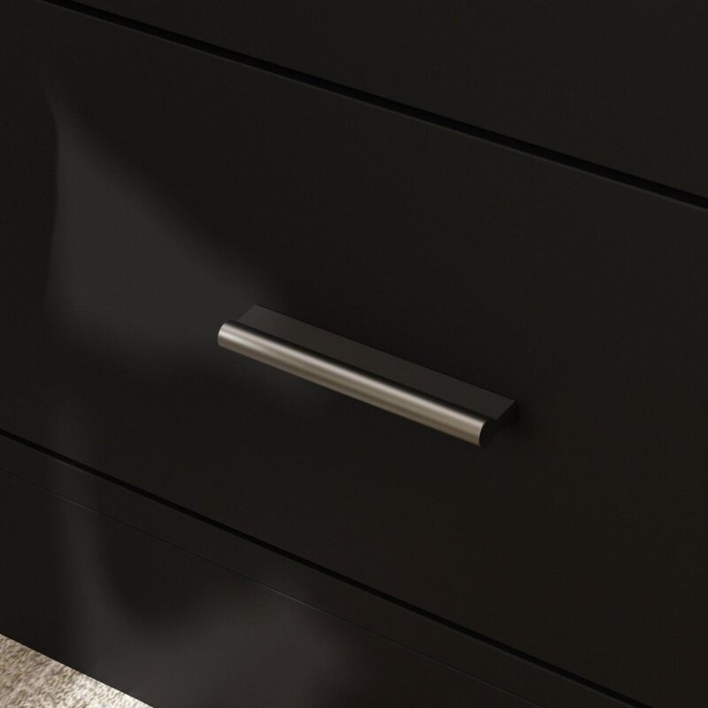 FUFU&GAGA 63-in Brown Modern/Contemporary L-shaped desk Hutch Included - Image 9