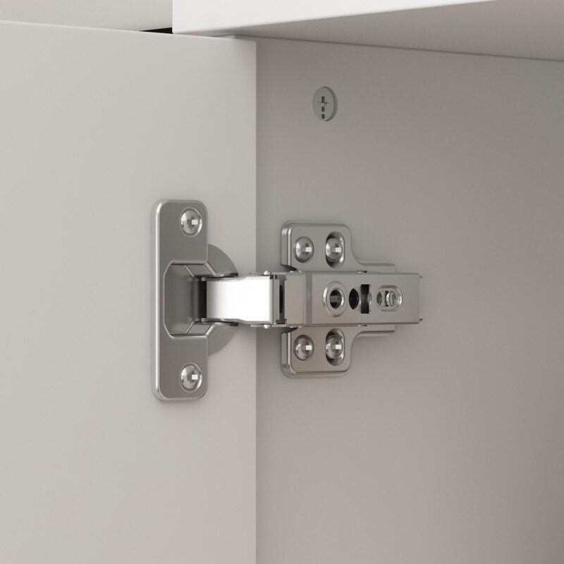 FUFU&GAGA 6 -Shelf White Office Cabinet - Image 10