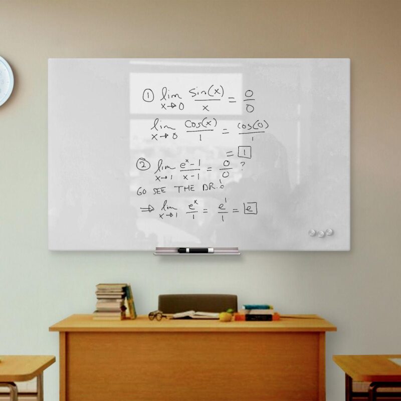 Fab Glass and Mirror 48-Inches W x 36-Inches H Magnetic Dry erase board - Image 2