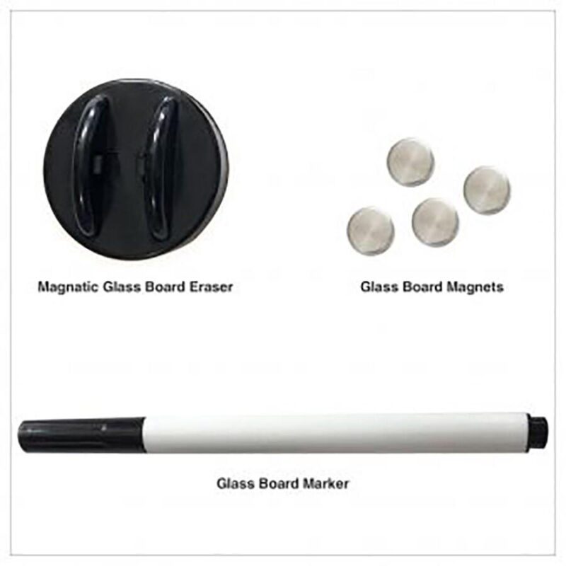 Fab Glass and Mirror 48-Inches W x 36-Inches H Magnetic Dry erase board - Image 3