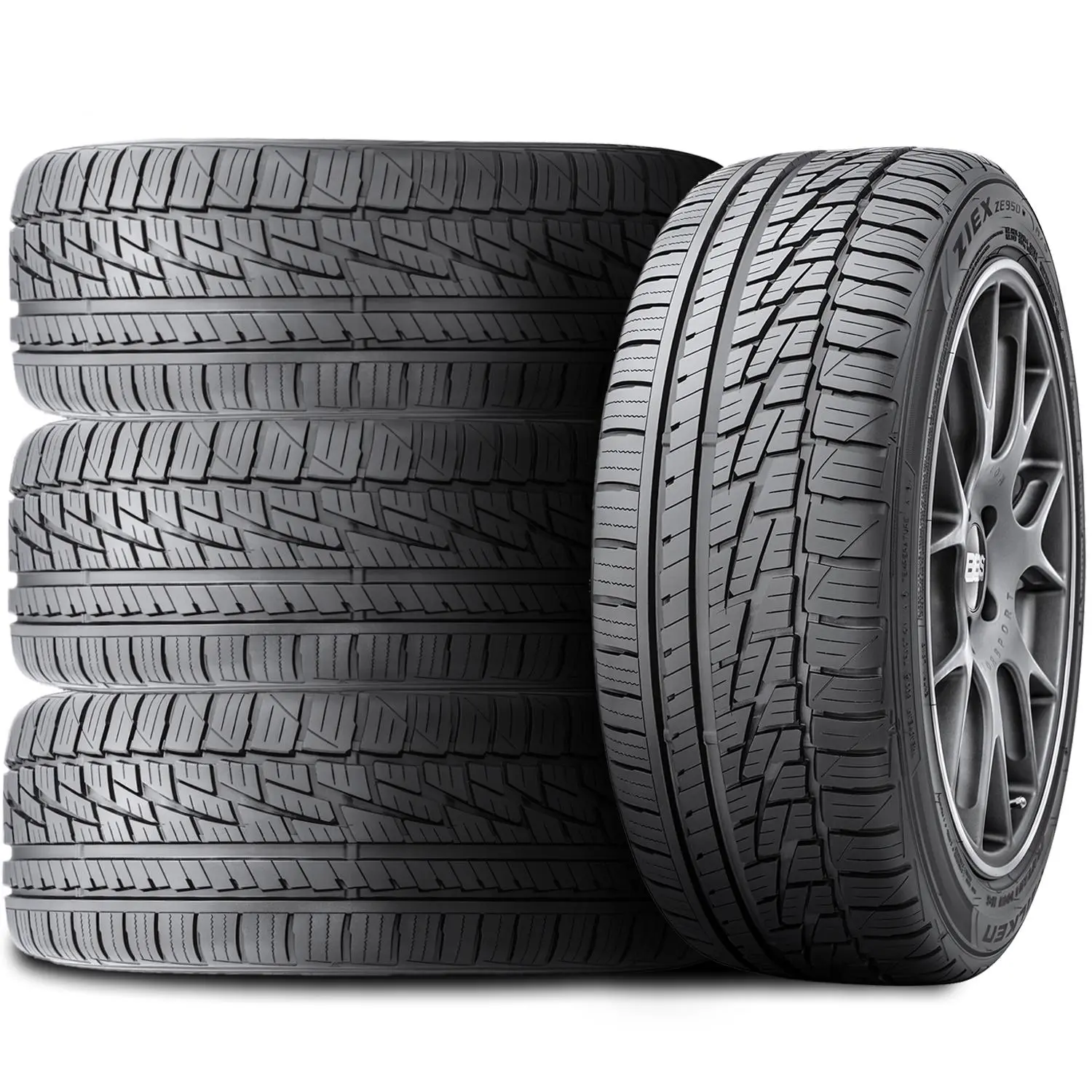 Falken Ziex ZE950 A/S UHP All Season 215/55R17 94W Passenger Tire 6 Falken Ziex ZE950 A/S UHP All Season 215/55R17 94W Passenger Tire - Image 6