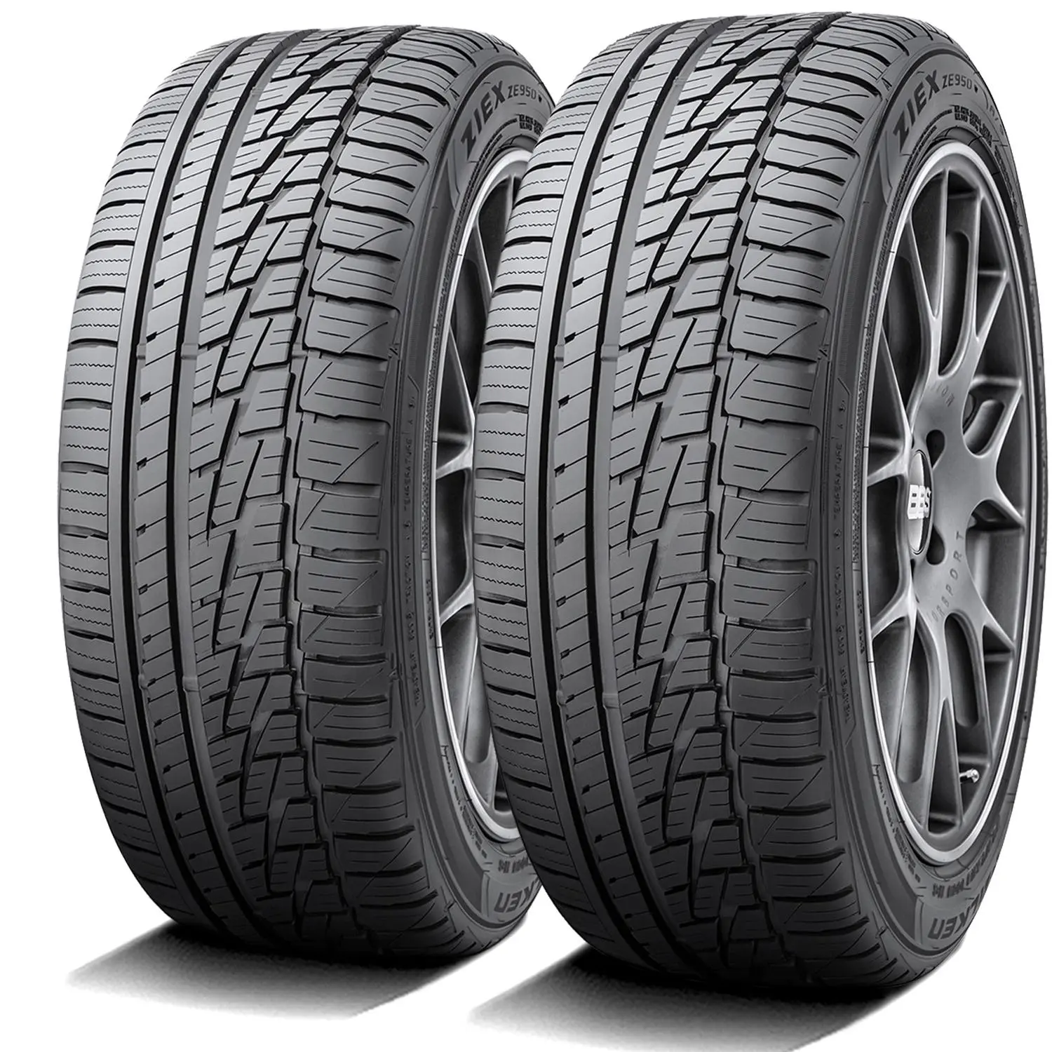 Falken Ziex ZE950 A/S UHP All Season 215/55R17 94W Passenger Tire 5 Falken Ziex ZE950 A/S UHP All Season 215/55R17 94W Passenger Tire - Image 5