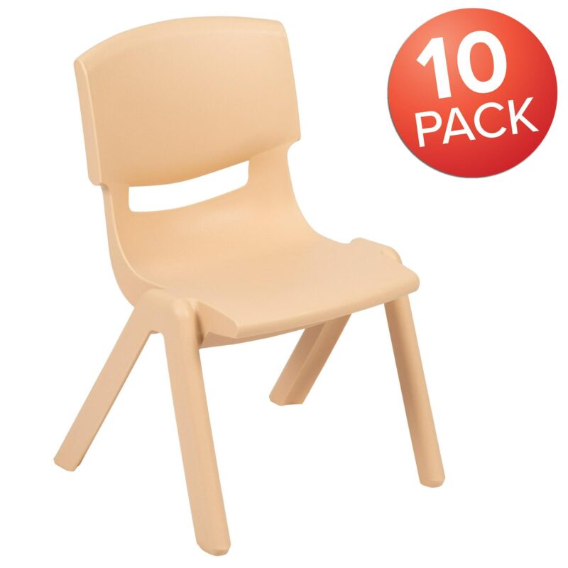 Flash Furniture 10 Farmhouse Natural Accent Chair - Image 3