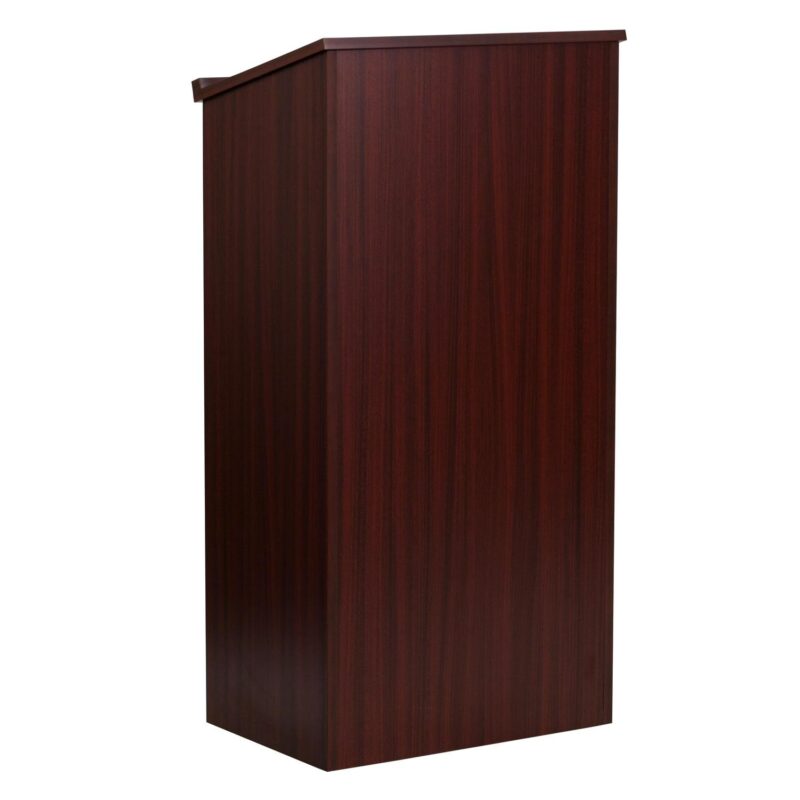 Flash Furniture 23.0-Inches Brown Modern/Contemporary Standing desk - Image 8