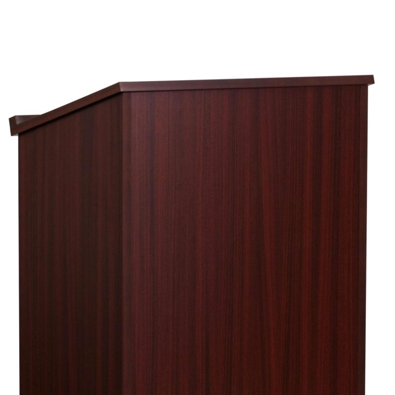 Flash Furniture 23.0-Inches Brown Modern/Contemporary Standing desk - Image 12
