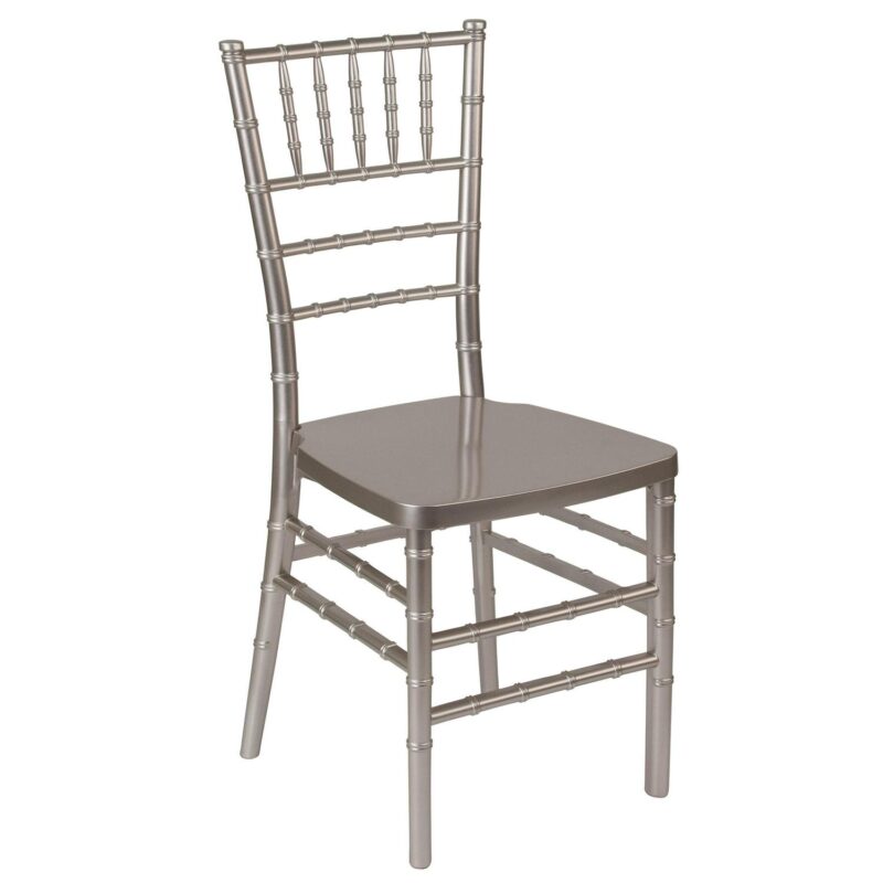 Flash Furniture 2 Modern Pewter Accent Chair - Image 8