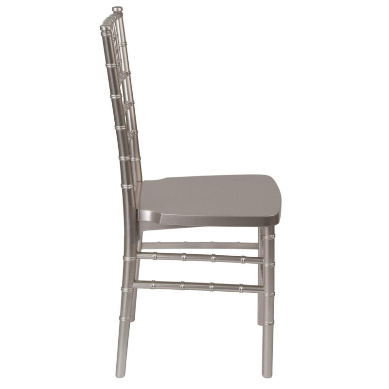 Flash Furniture 2 Modern Pewter Accent Chair - Image 6