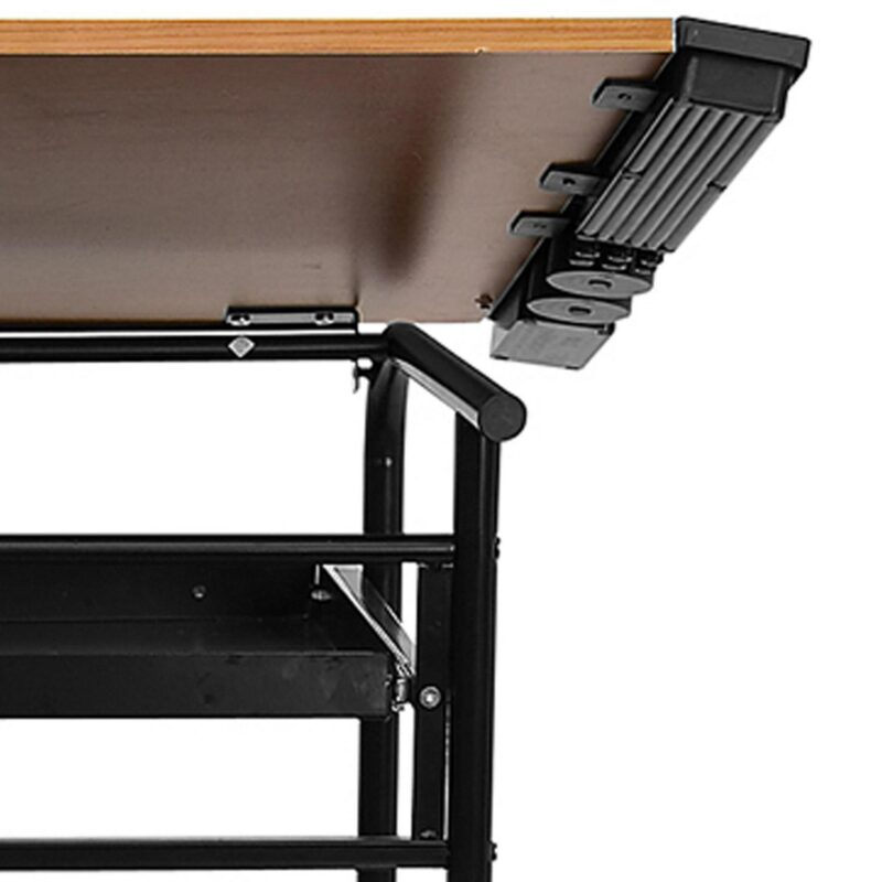 Flash Furniture 35.25-Inches Red Modern/Contemporary Drafting table - Image 10