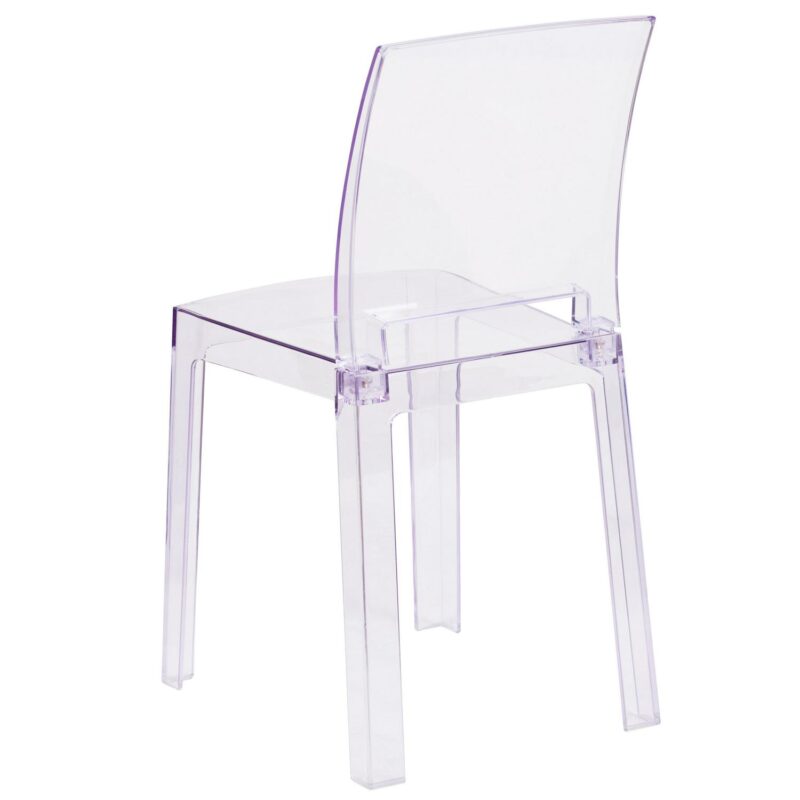 Flash Furniture 4 McKenna Modern Transparent Crystal Accent Chair - Image 7