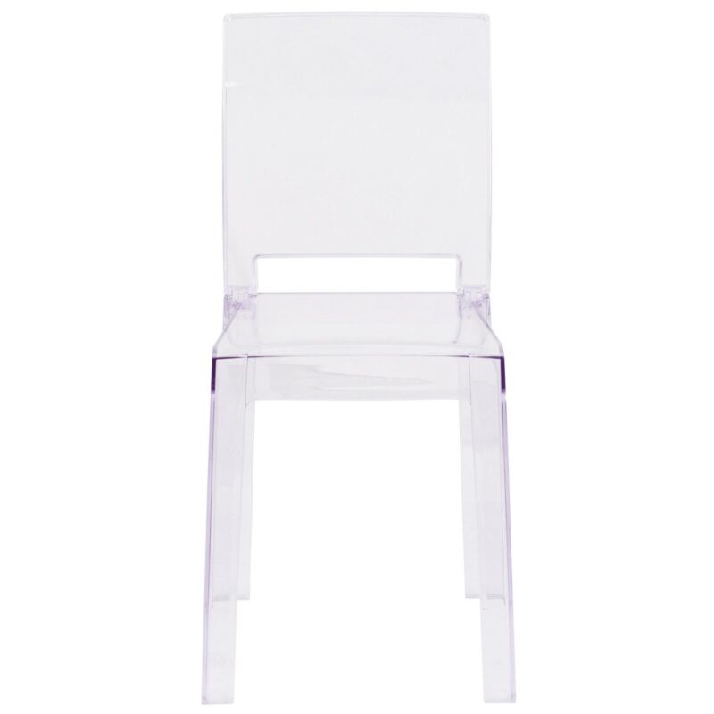 Flash Furniture 4 McKenna Modern Transparent Crystal Accent Chair - Image 9