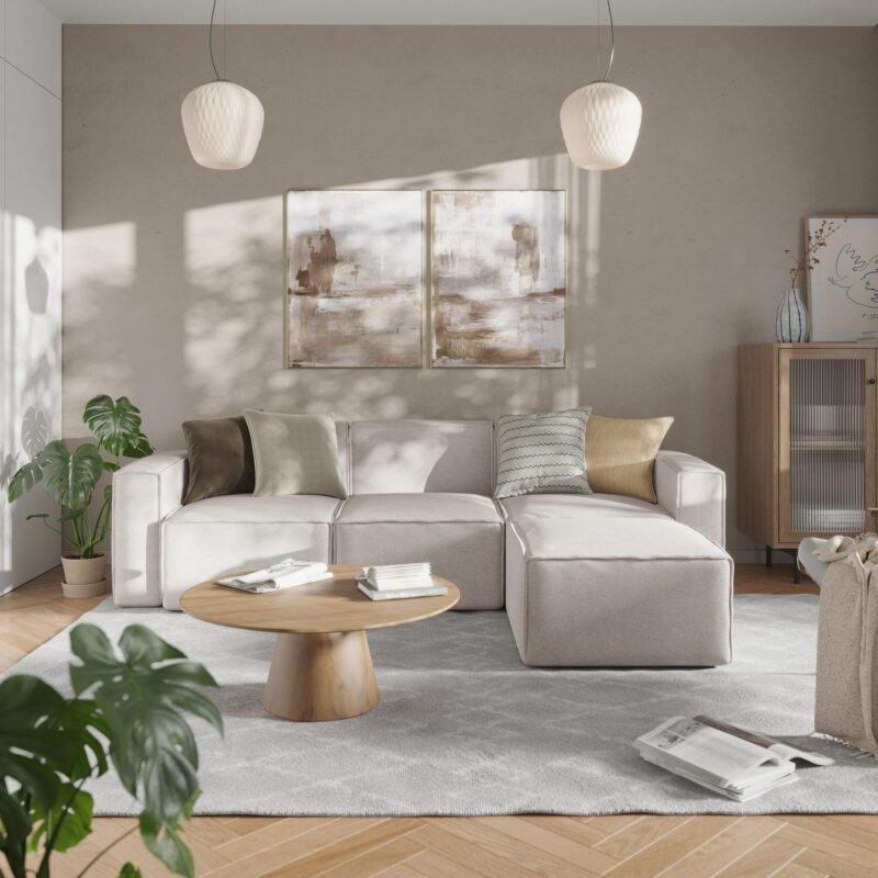 Flash Furniture Bridgetown Modern Cream Accent Chair - Image 5