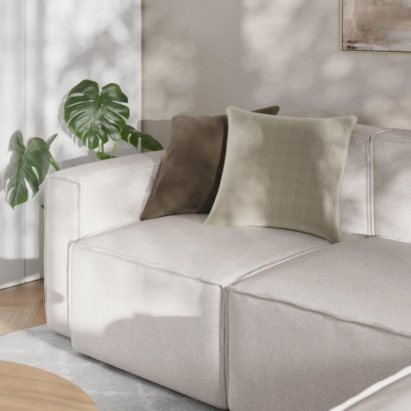 Flash Furniture Bridgetown Modern Cream Accent Chair - Image 4