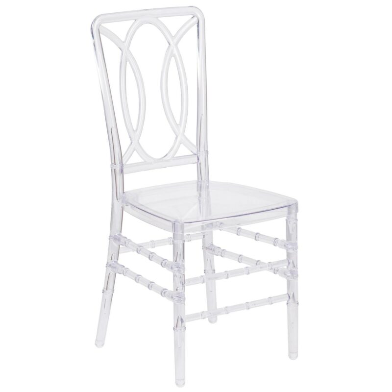 Flash Furniture Flash Elegance Modern Crystal Ice Plastic Accent Chair