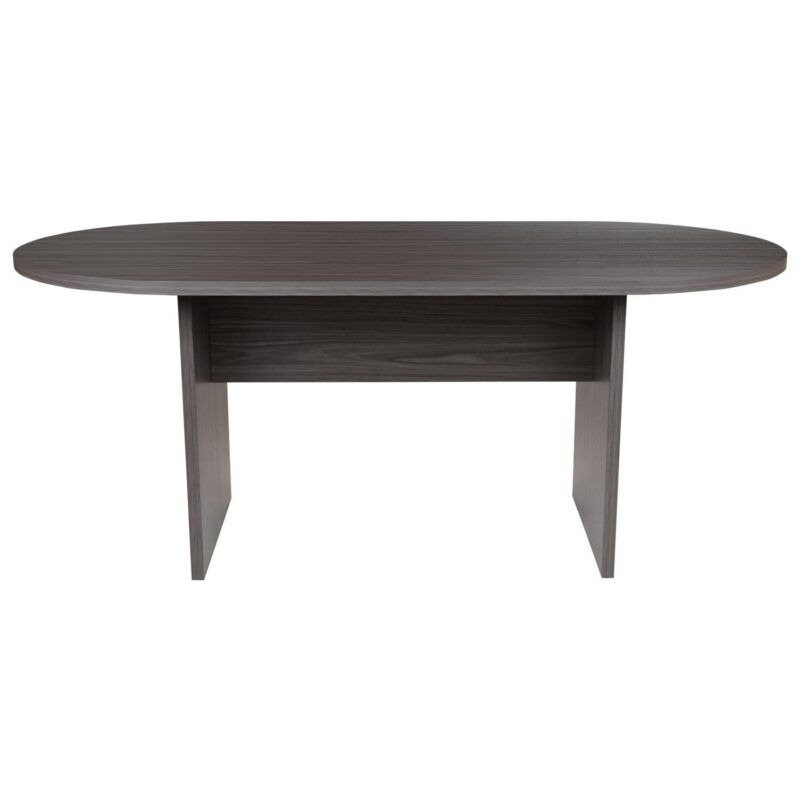 Flash Furniture Gray 6 -Person Conference table ( 35-in W x 29.5-in H ) - Image 9