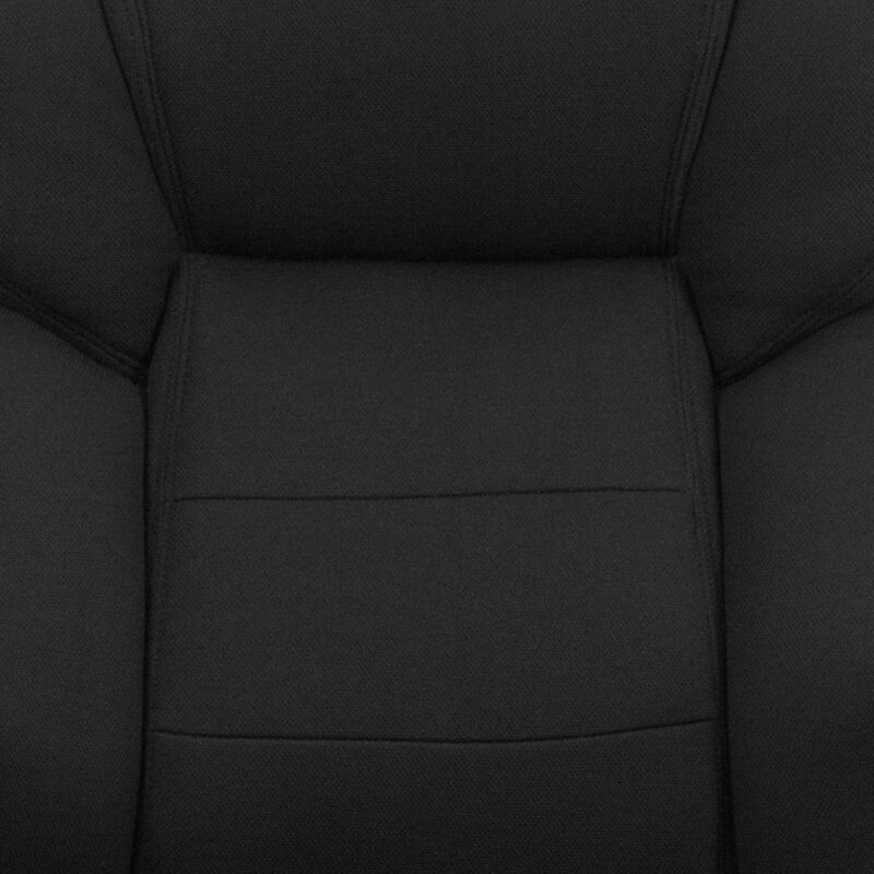 Flash Furniture HERCULES Black Fabric Contemporary Adjustable Height Swivel Fabric Desk Chair - Image 13