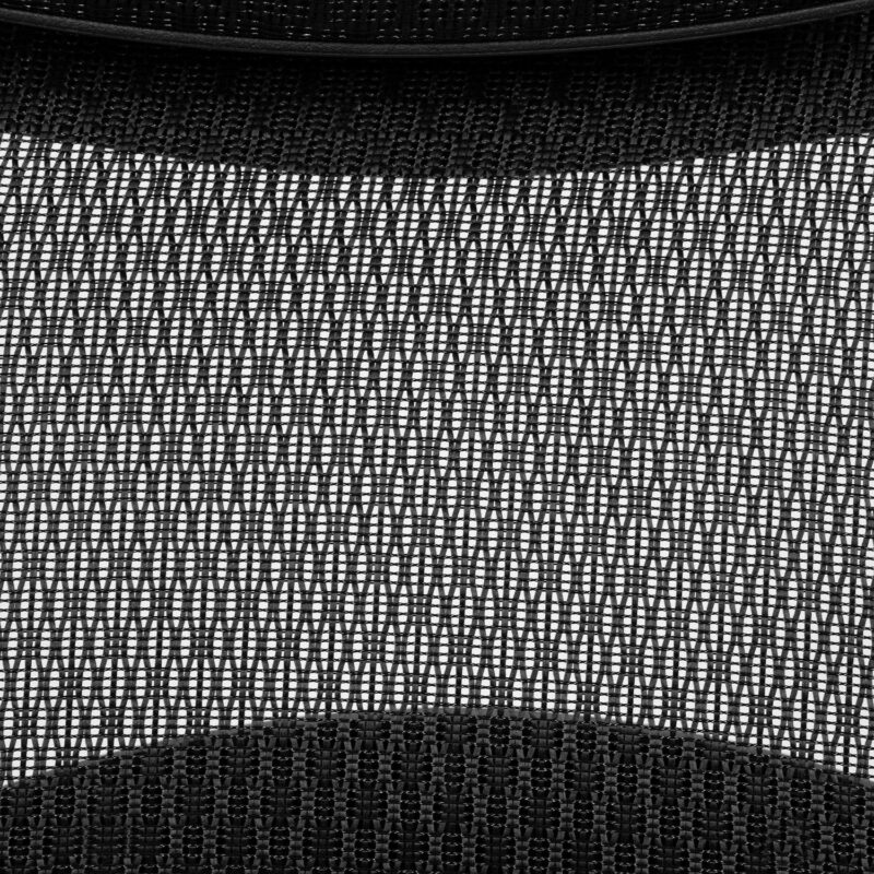 Flash Furniture LO Black Contemporary Adjustable Height Swivel Mesh Desk Chair - Image 14