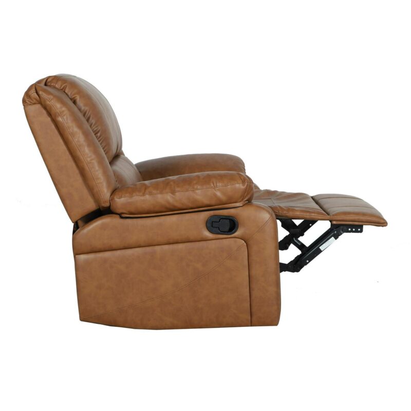 Flash Furniture Marius Cognac LeatherSoft Faux leather Upholstered Recliner - Image 12
