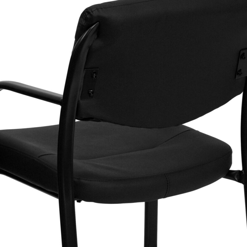 Flash Furniture Modern Black Faux leather Accent Chair - Image 10